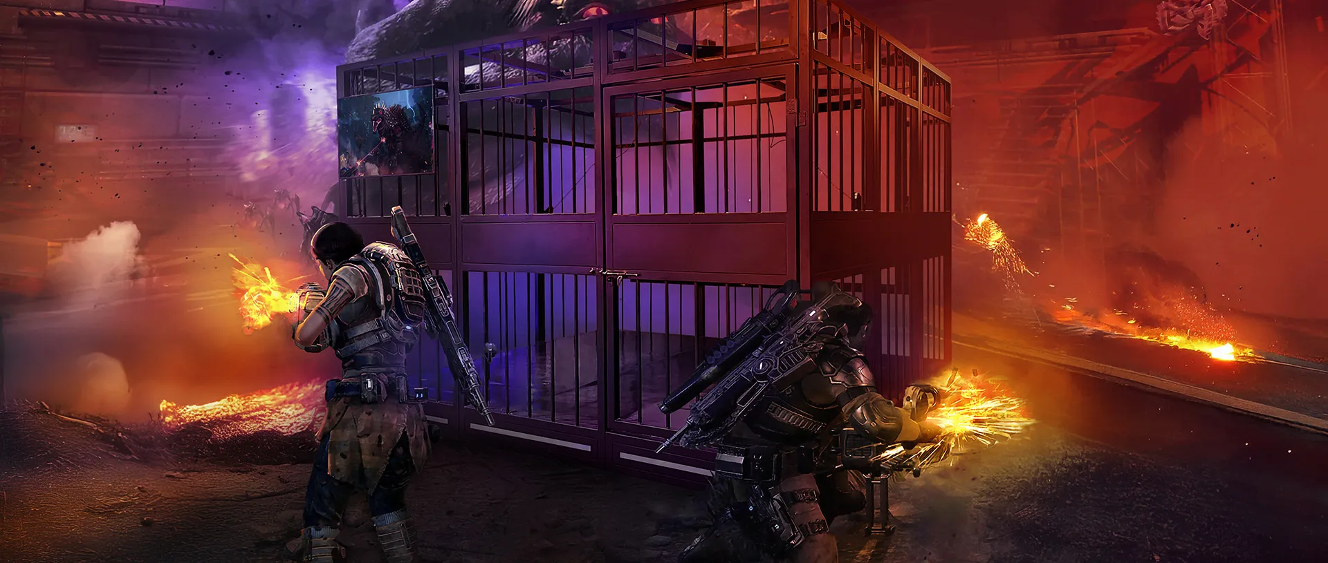 VR Battle Cage Escape Room