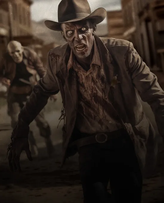 Cowboys vs Zombies Escape Room
