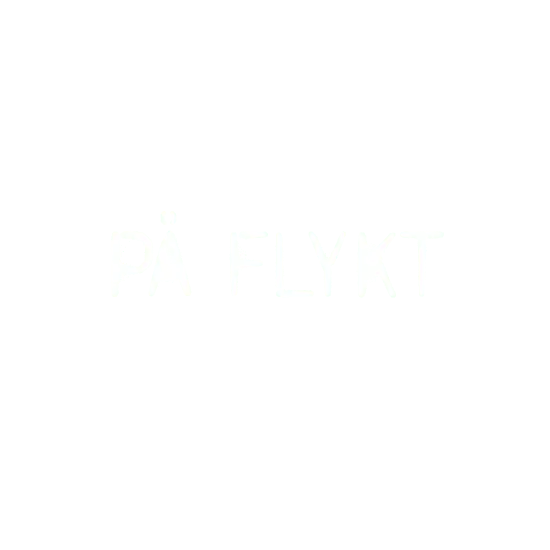 På flykt